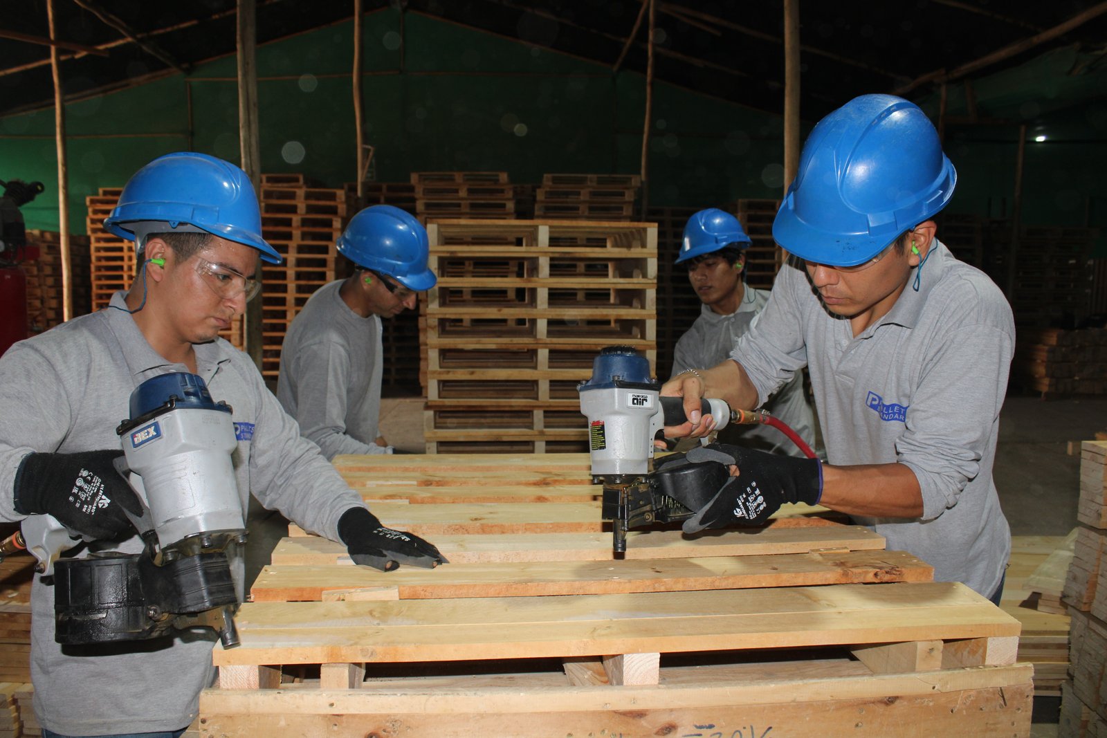Capacidad de carga y distribución del peso en pallets